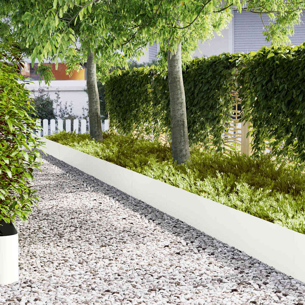 Tuinrand 30 Pcs 100 X 0,05 X 30 Cm Weervast Staal Roestig