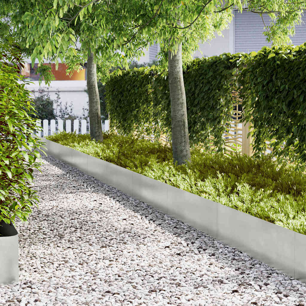 Tuinrand 30 Pcs 100 X 0,05 X 30 Cm Weervast Staal Roestig