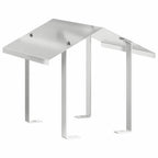 Rookkap Zilver 40 X 40 X 37,5 Cm Roestvrij Staal