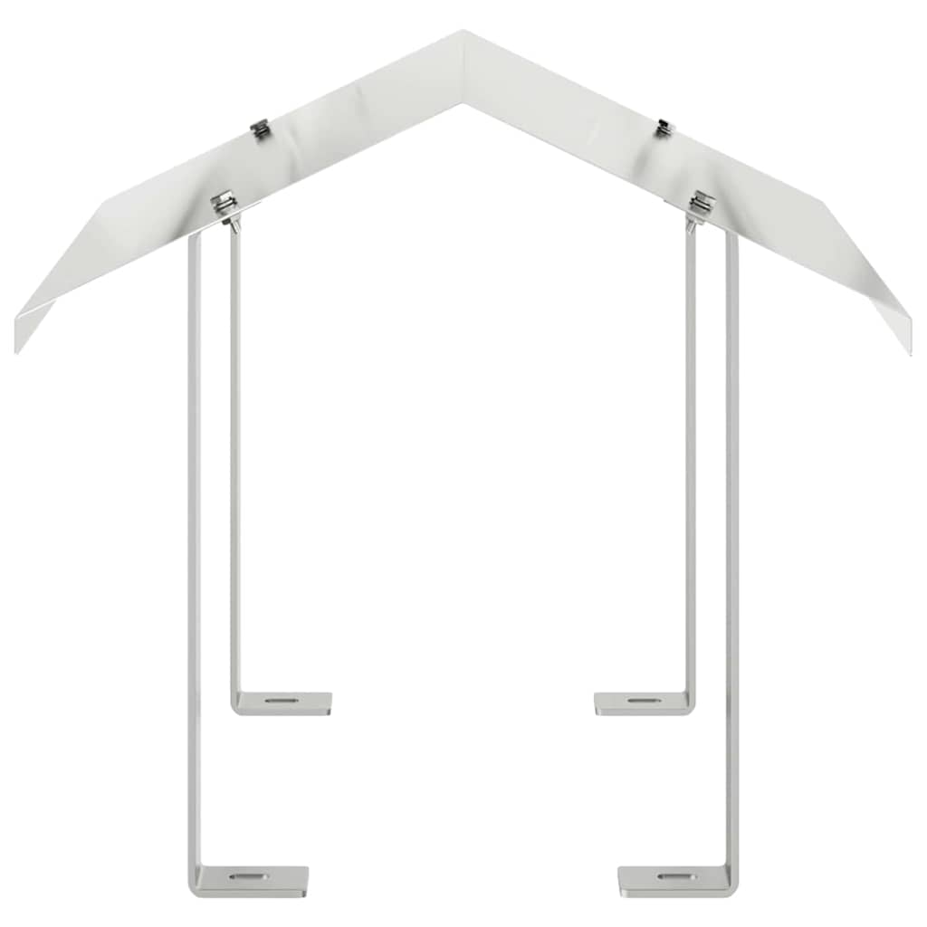 Rookkap Zilver 40 X 40 X 37,5 Cm Roestvrij Staal