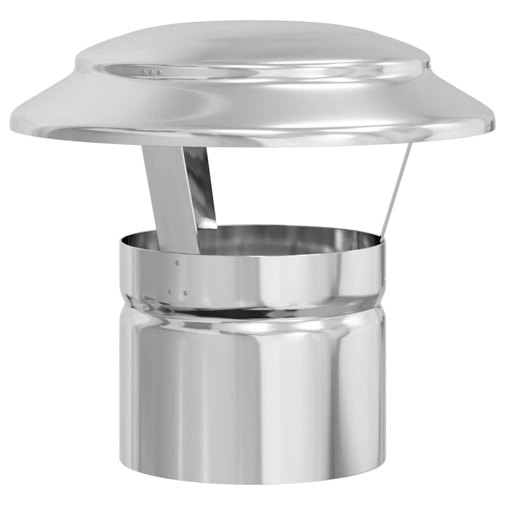 Regenbescherming Voor Schoorsteen Zilver 20 X 20 X 18 Cm