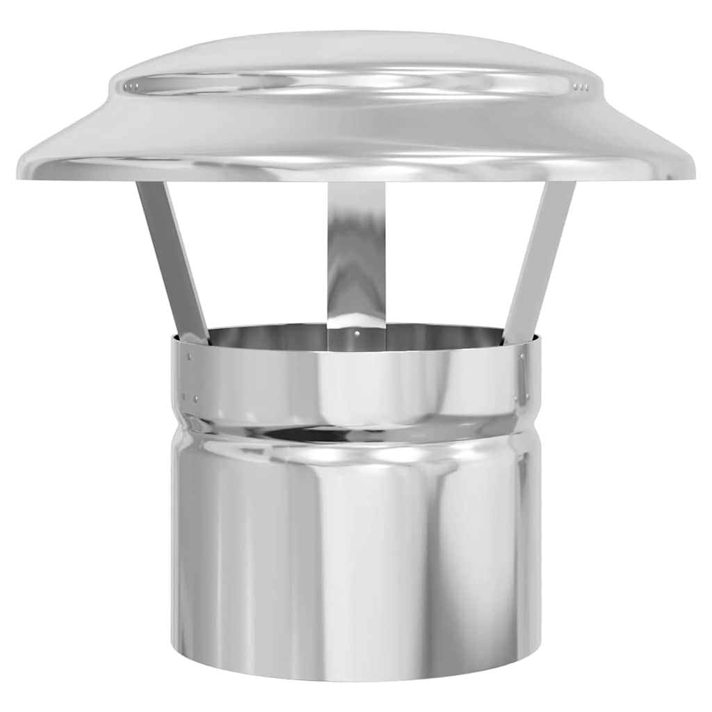 Regenbescherming Voor Schoorsteen Zilver 20 X 20 X 18 Cm