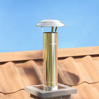 Regenbescherming Voor Schoorsteen Zilver 20 X 20 X 18 Cm