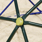 Klimdome Voor Kinderen Blauw 6Ft Zonder Slide Staal