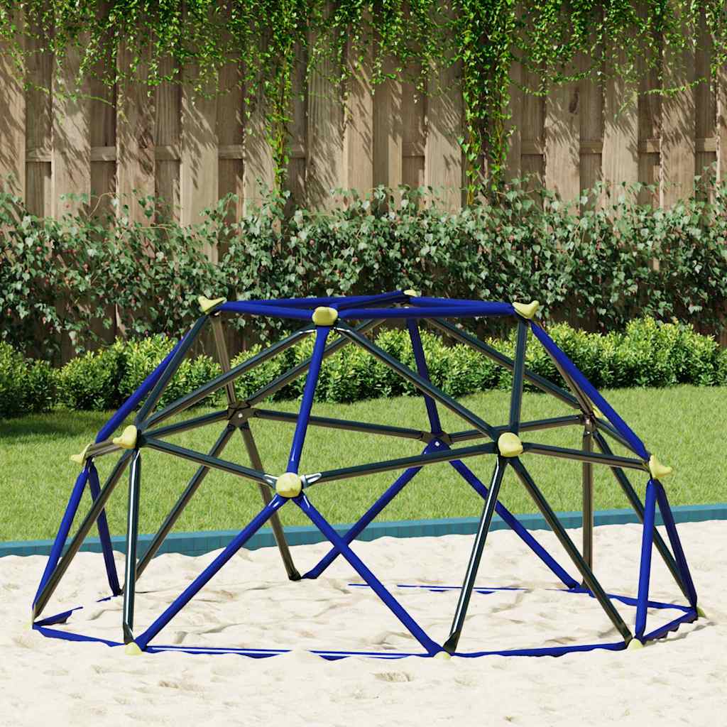 Klimdome Voor Kinderen Blauw 6Ft Zonder Slide Staal