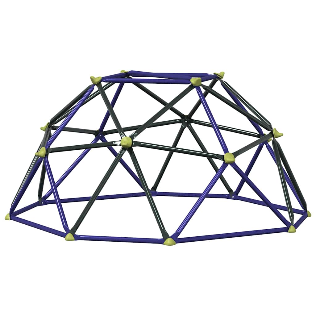 Klimdome Voor Kinderen Blauw 6Ft Zonder Slide Staal
