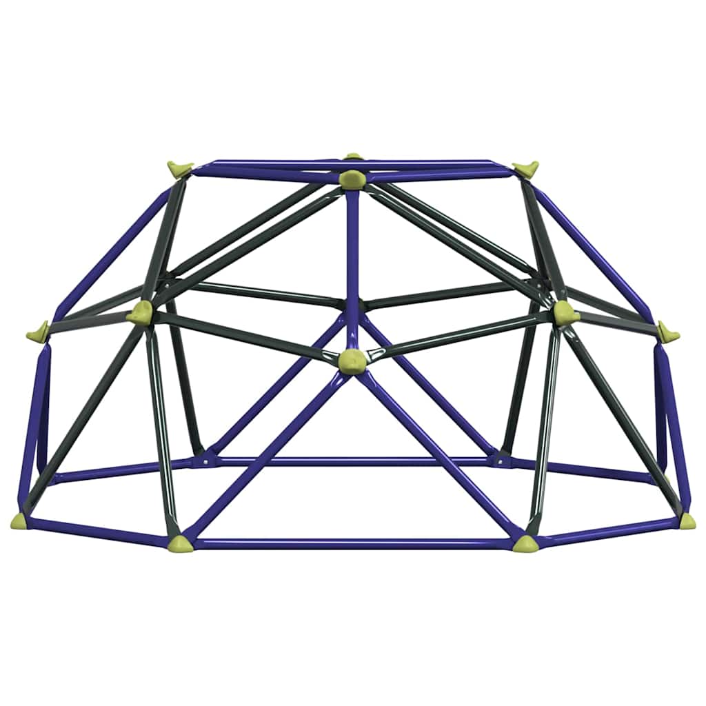 Klimdome Voor Kinderen Blauw 6Ft Zonder Slide Staal