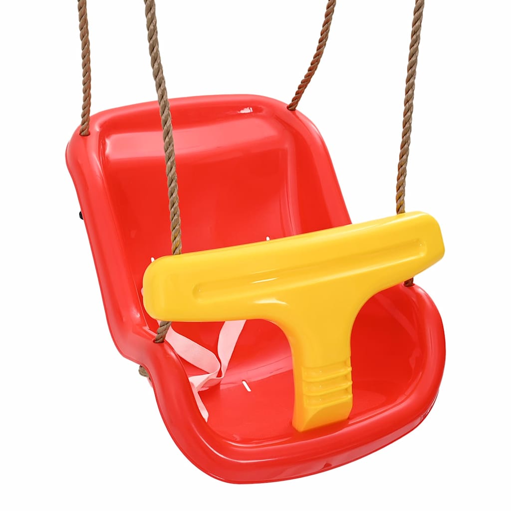 Babyschommel 2 Pcs Rood 36 X 43 X 42 Cm Kunststof