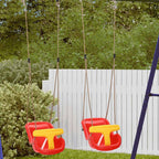 Babyschommel 2 Pcs Rood 36 X 43 X 42 Cm Kunststof