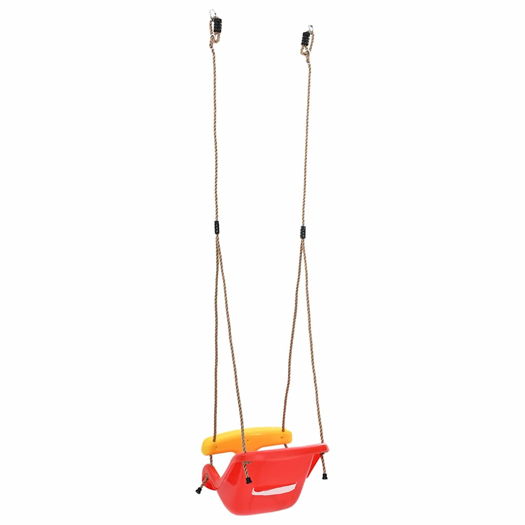 Babyschommel 2 Pcs Rood 36 X 43 X 42 Cm Kunststof