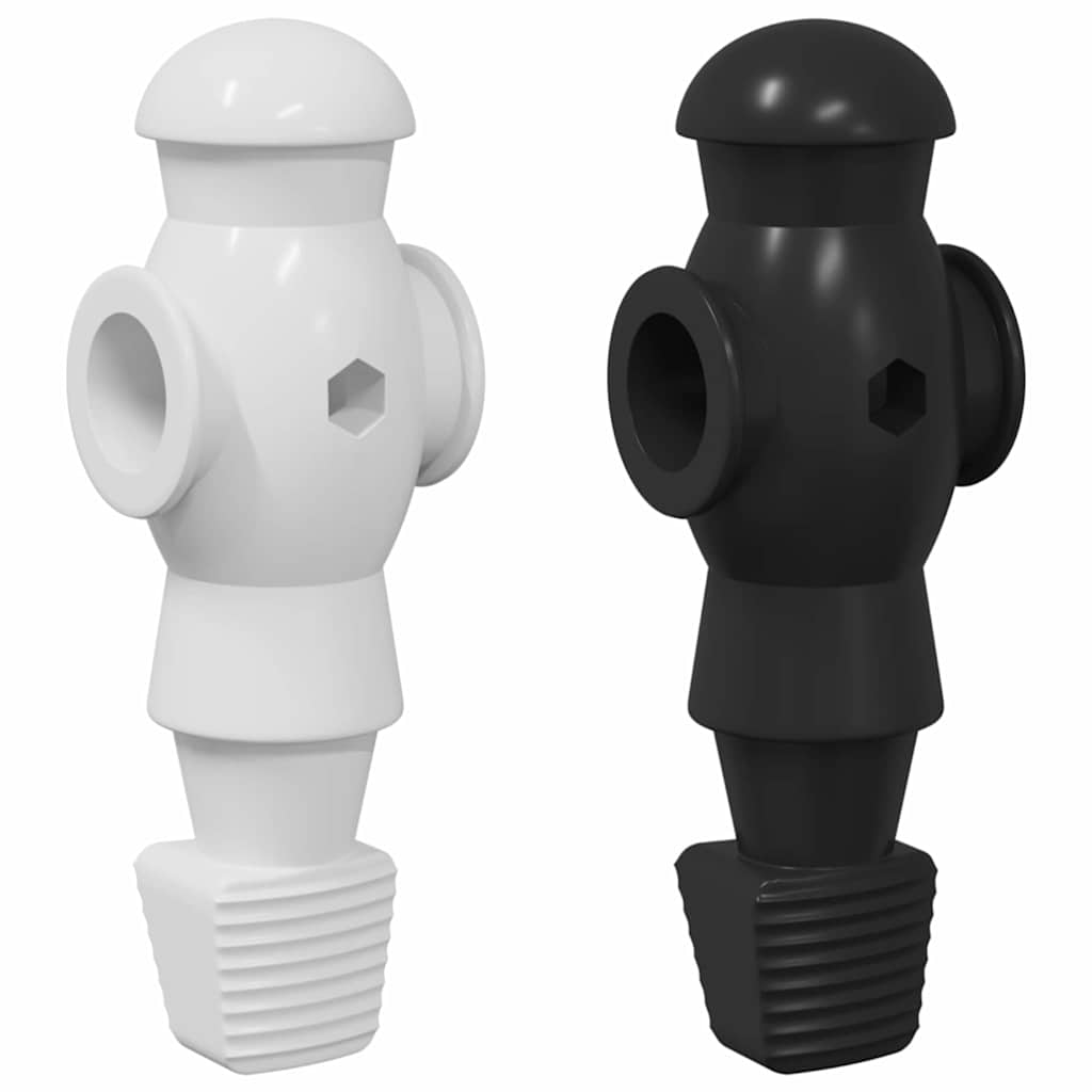 Tafelvoetbalspelers 24 St Zwart En Wit 3,6 X 3,1 X 10,8 Cm Hips