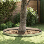 Tuinrand 4 Pcs 450 X 0,05 X 25 Cm Weervast Staal Roestig