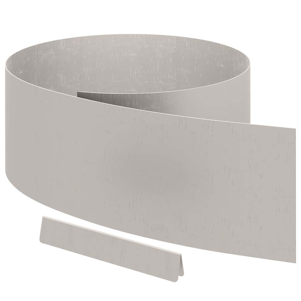 Tuinrand 4 Pcs 450 X 0,05 X 25 Cm Weervast Staal Roestig