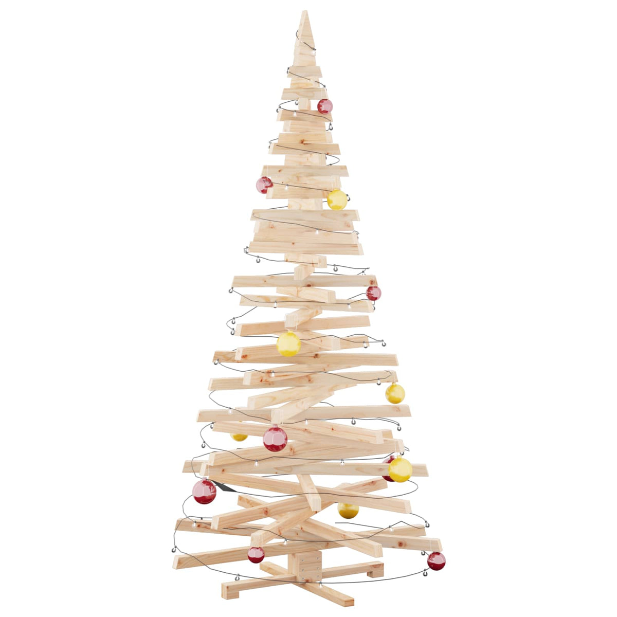 Houten Kerstboom Kotka Massief Grenenhout Naturel