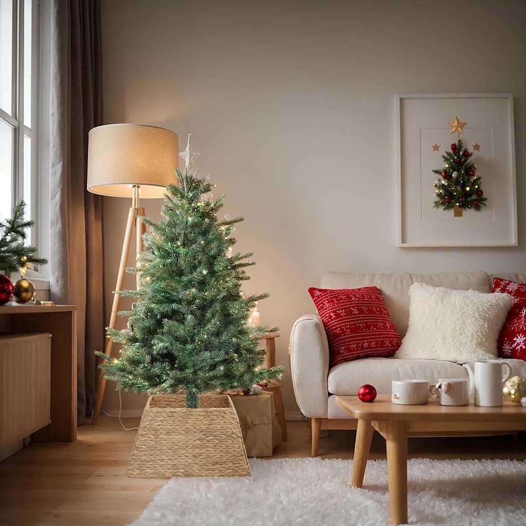 Kerstboomkraag Vierkant Waterhyacint