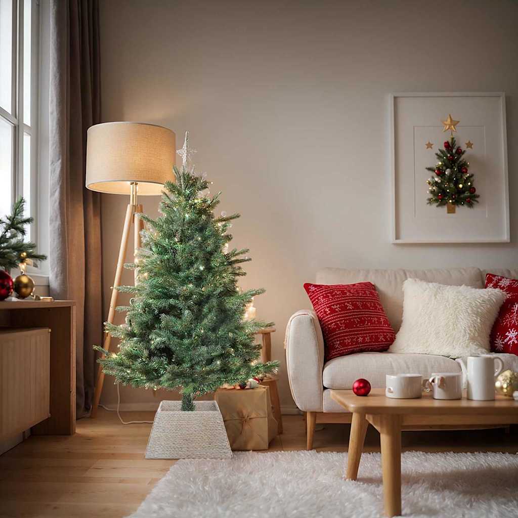Kerstboomkraag Vierkant Waterhyacint