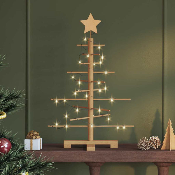 Houten Kerstboom Kotka Bamboe En Massief Grenenhout