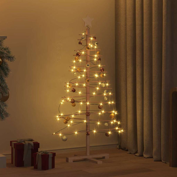 Houten Kerstboom Kotka Bamboe En Massief Grenenhout
