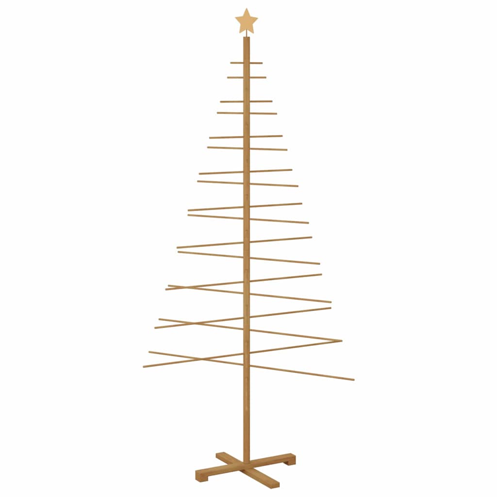 Houten Kerstboom Kotka Bamboe En Massief Grenenhout