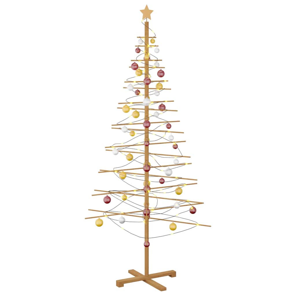 Houten Kerstboom Kotka Bamboe En Massief Grenenhout
