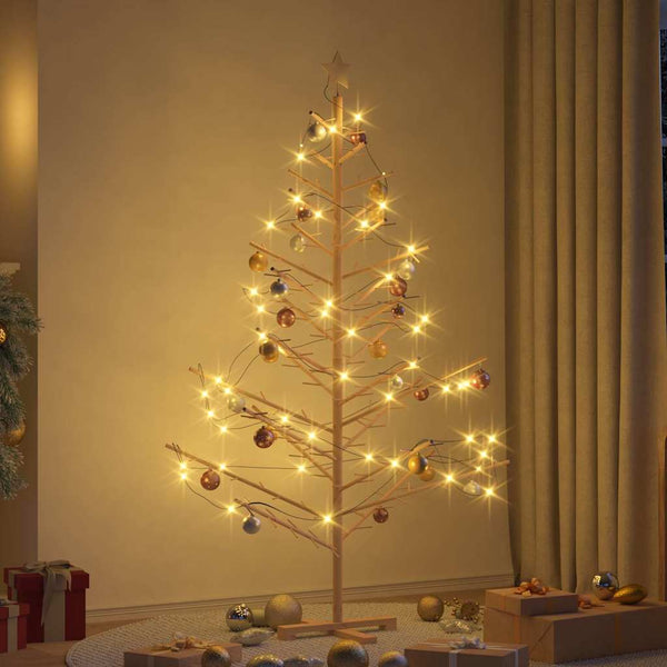 Houten Kerstboom Naturel Massief Grenenhout