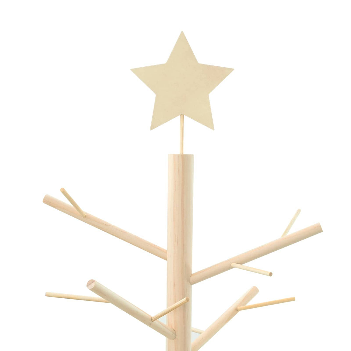 Houten Kerstboom Naturel Massief Grenenhout