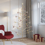Houten Kerstboom Naturel Massief Grenenhout