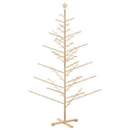 Houten Kerstboom Naturel Massief Grenenhout