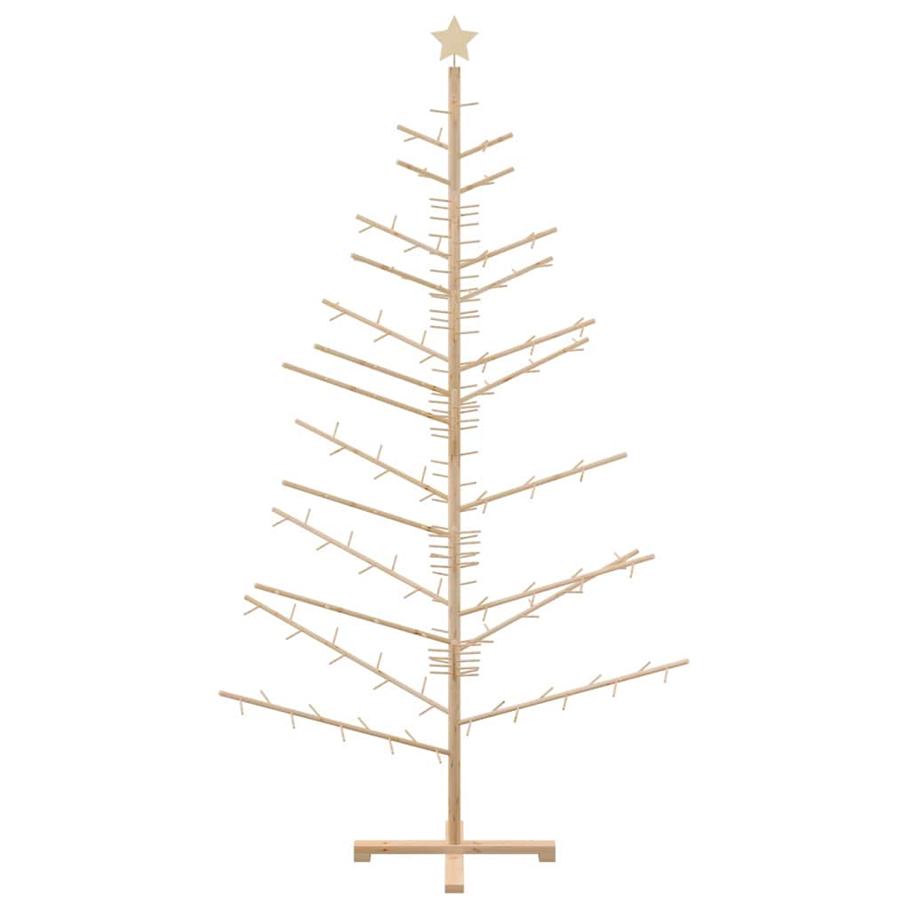 Houten Kerstboom Naturel Massief Grenenhout