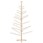 Houten Kerstboom Naturel Massief Grenenhout