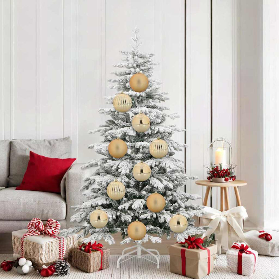Kerstbal Set Xxl 3 St Dia. 25 Cm Kunststof — Ø 15 cm / Goud