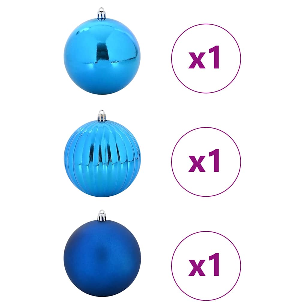 Kerstbal Set Xxl 3 St Dia. 25 Cm Kunststof