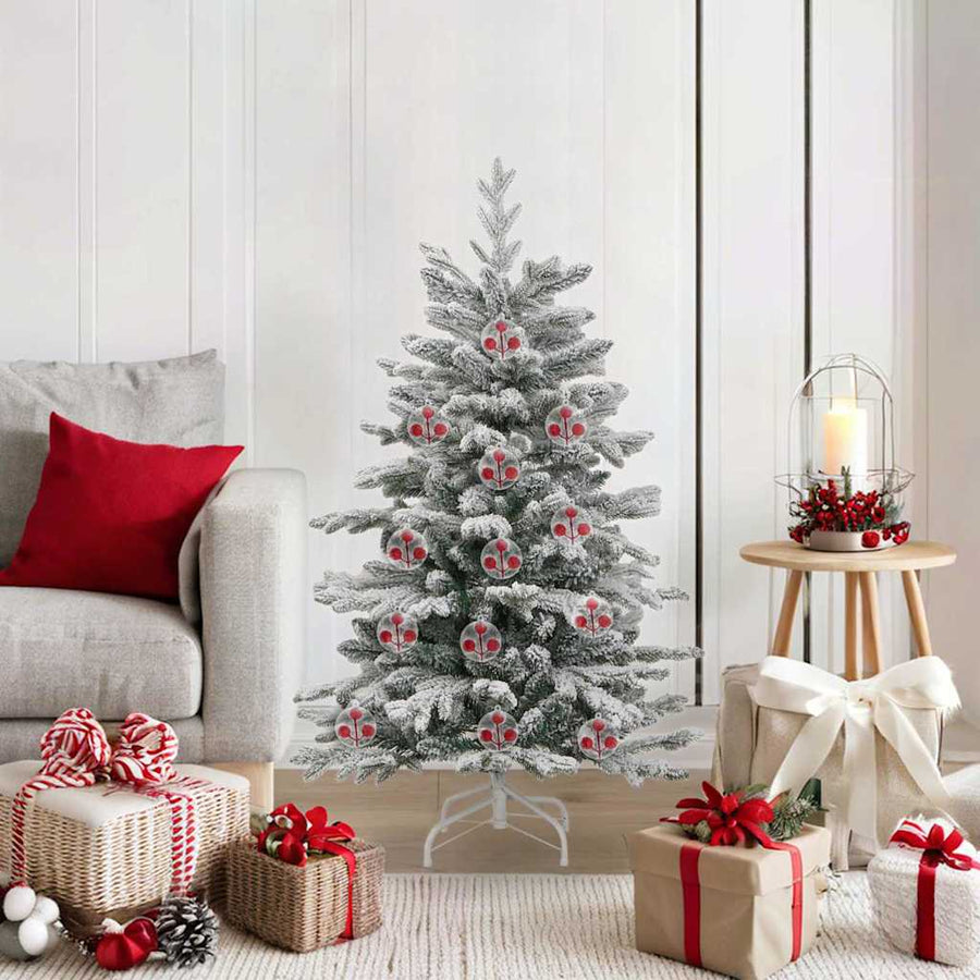 Kerstbal Set 200 St Transparant Dia. 5 Cm Kunststof — 25 / Ø 8 cm