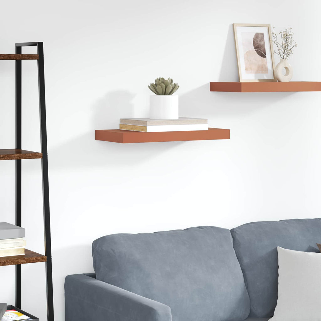 Wandschap Zwevend 23X23,5X3,8 Cm Mdf