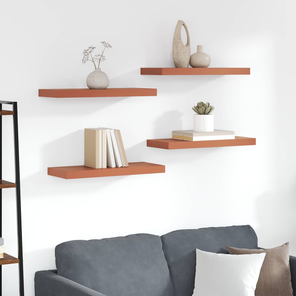 Wandschap Zwevend 23X23,5X3,8 Cm Mdf