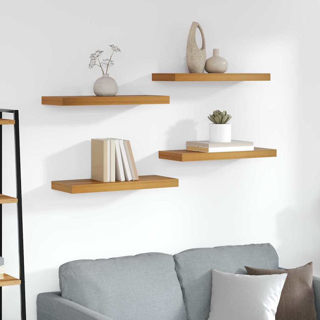 Wandschap Zwevend 23X23,5X3,8 Cm Mdf