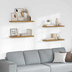Wandschap Zwevend 23X23,5X3,8 Cm Mdf