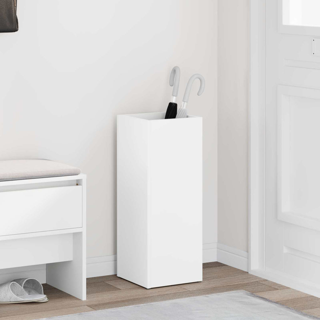 Paraplu Standaard Met Opslag 25 X 24,5 X 64 Cm Bewerkt Hout