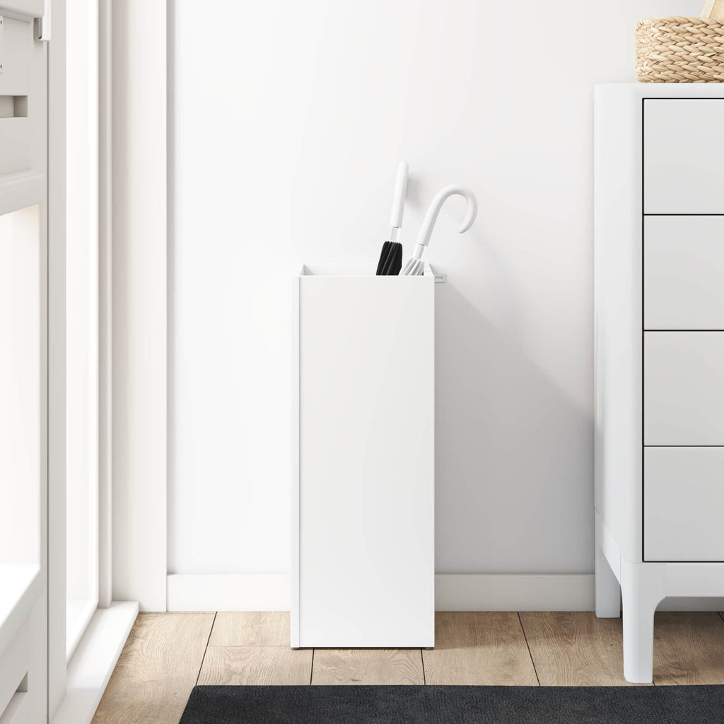 Paraplu Standaard Met Opslag 25 X 24,5 X 64 Cm Bewerkt Hout