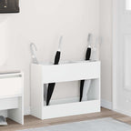 Paraplu Standaard Met Opslag 65 X 24 X 50 Cm Bewerkt Hout