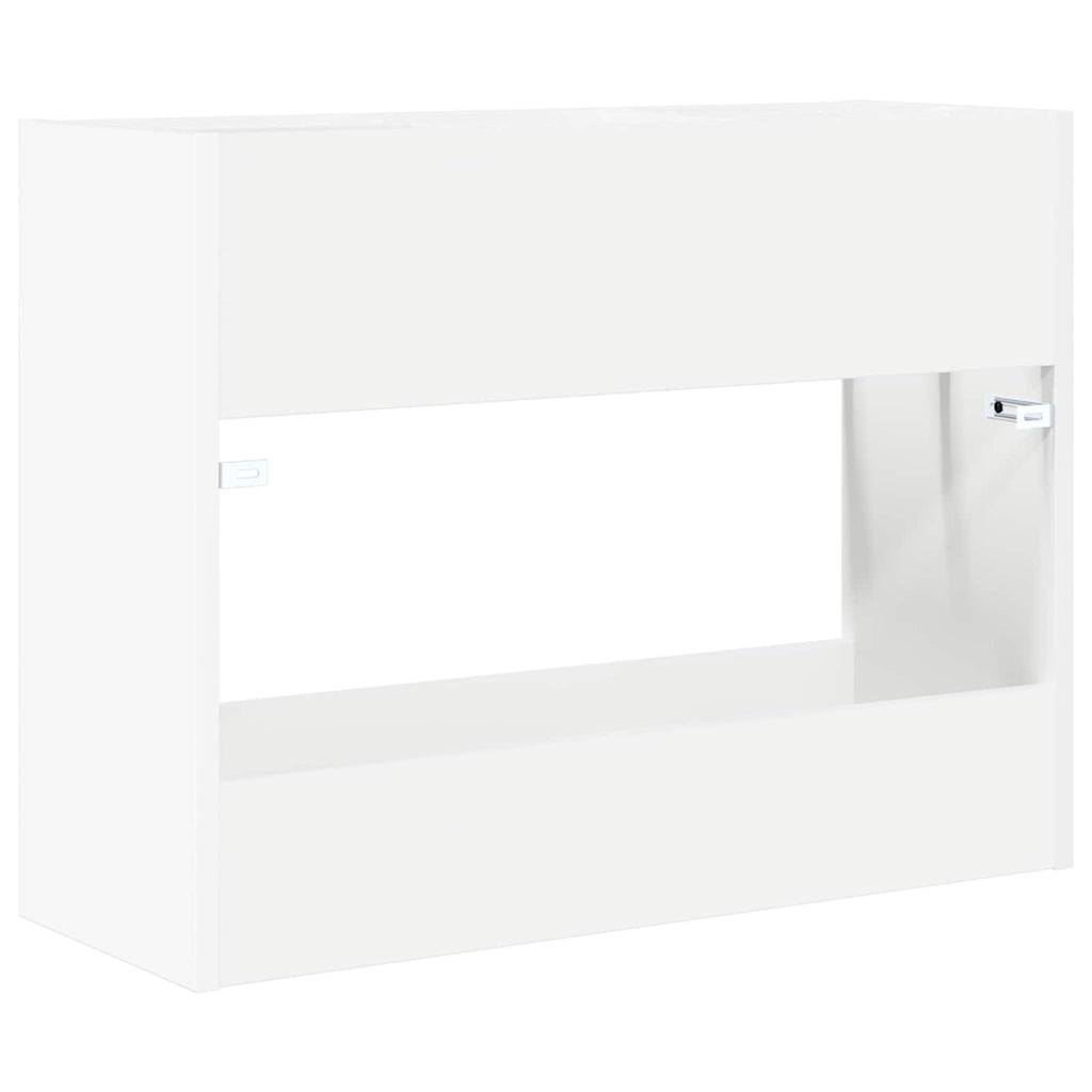 Paraplu Standaard Met Opslag 65 X 24 X 50 Cm Bewerkt Hout