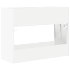 Paraplu Standaard Met Opslag 65 X 24 X 50 Cm Bewerkt Hout