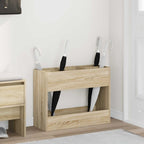 Paraplu Standaard Met Opslag 65 X 24 X 50 Cm Bewerkt Hout