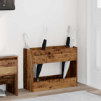 Paraplu Standaard Met Opslag 65 X 24 X 50 Cm Bewerkt Hout
