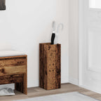 Paraplu Standaard Met Opslag Bewerkt Hout