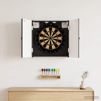 Dartbord Kabinet Breda 52,5 X 10,5 X 53,5 Cm Bewerkt Hout