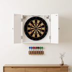 Dartbord Kabinet Ede 52,5 X 10,5 X 53,5 Cm Bewerkt Hout