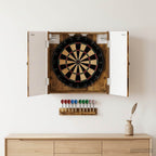 Dartbord Kabinet Ede 52,5 X 10,5 X 53,5 Cm Bewerkt Hout