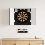Dartbord Kabinet Alkmaar 52,5 X 10,5 X 53,5 Cm Bewerkt Hout