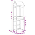 Speeltoren Bruin 52,5 X 46,5 X 195 Cm